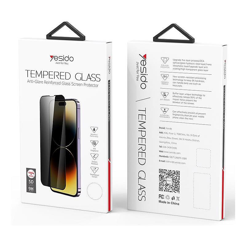 YESIDO  PRIVACY GLASS for IPHONE 14 TG02
