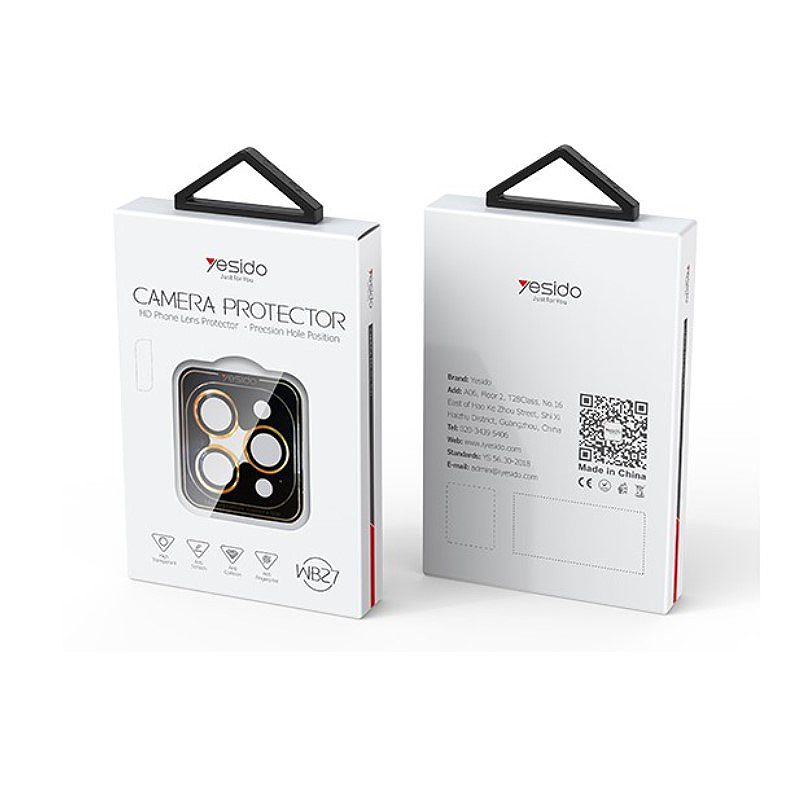 yesido Lens Protector WB27 for iPhone 14 Pro Black