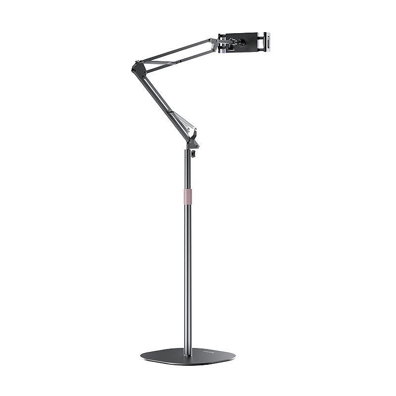 YESIDO HOLDER/ FLOOR STAND C295 2IN1 (TABLET+ PHONE) 150CM BLACK